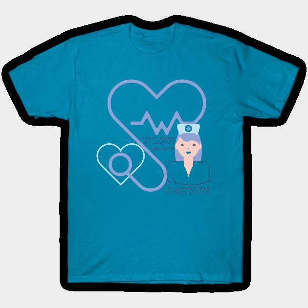 Nurse Will Be My Valentine T-Shirt by DonSiedlik